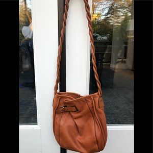 Chloe Crossbody Bag - Cognac Leather - Authentic